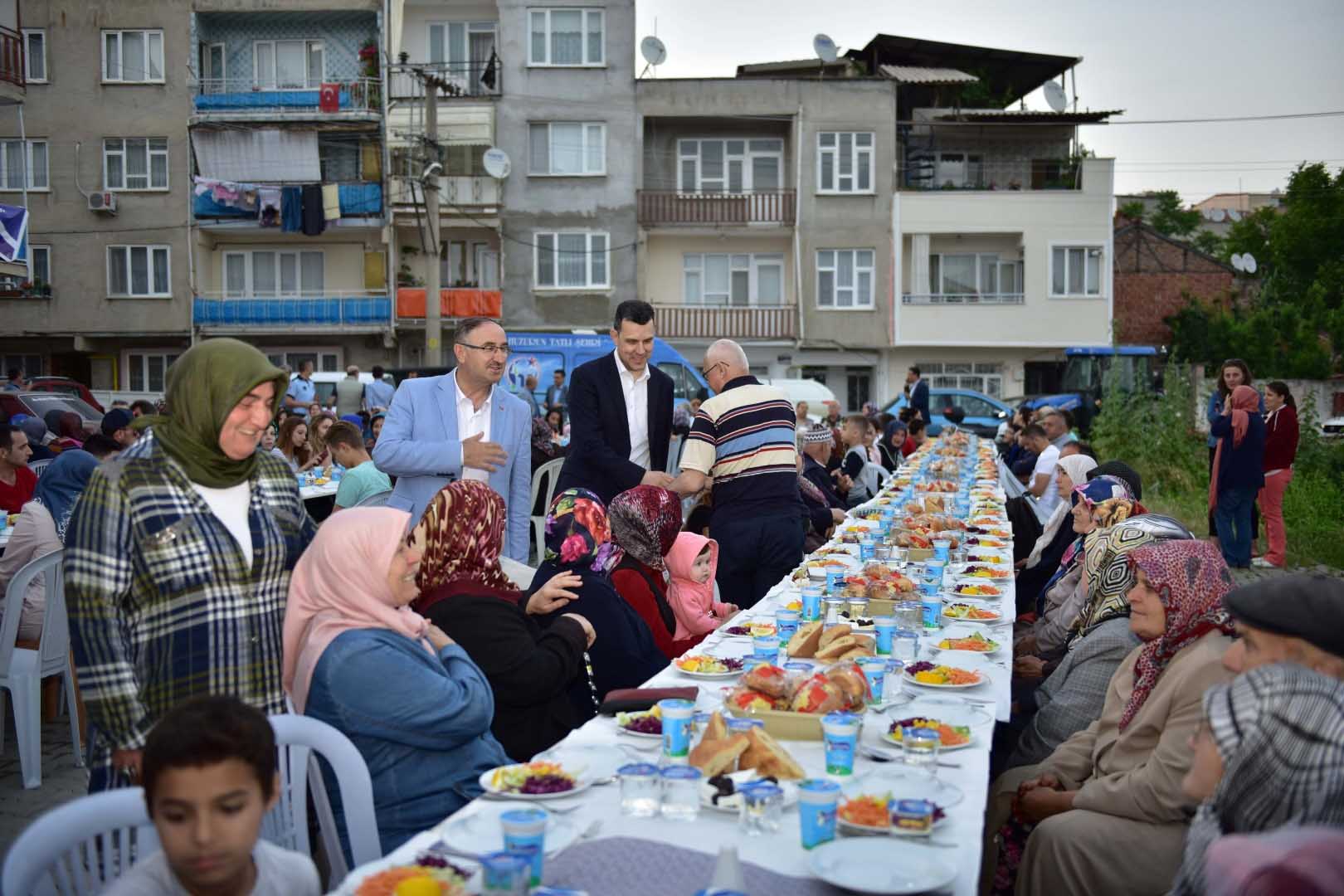 Hamidiye’de kardeşlik sofrası 