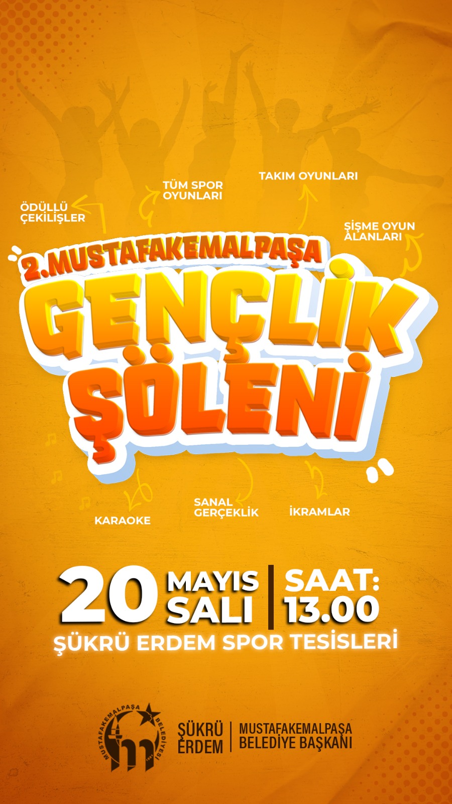 GENÇLİK ŞÖLENİ SİZLERİ BEKLİYOR
