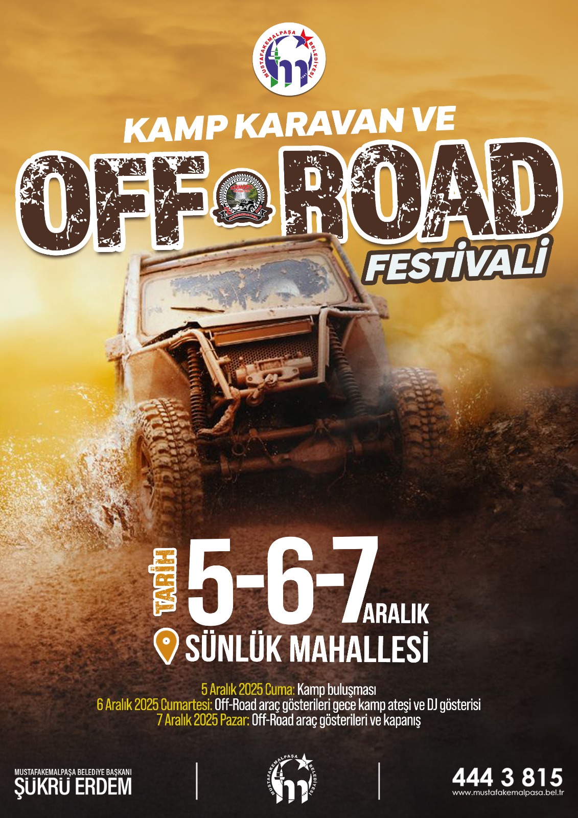 KAMP KARAVAN VE OFF ROAD FESTİVALİ