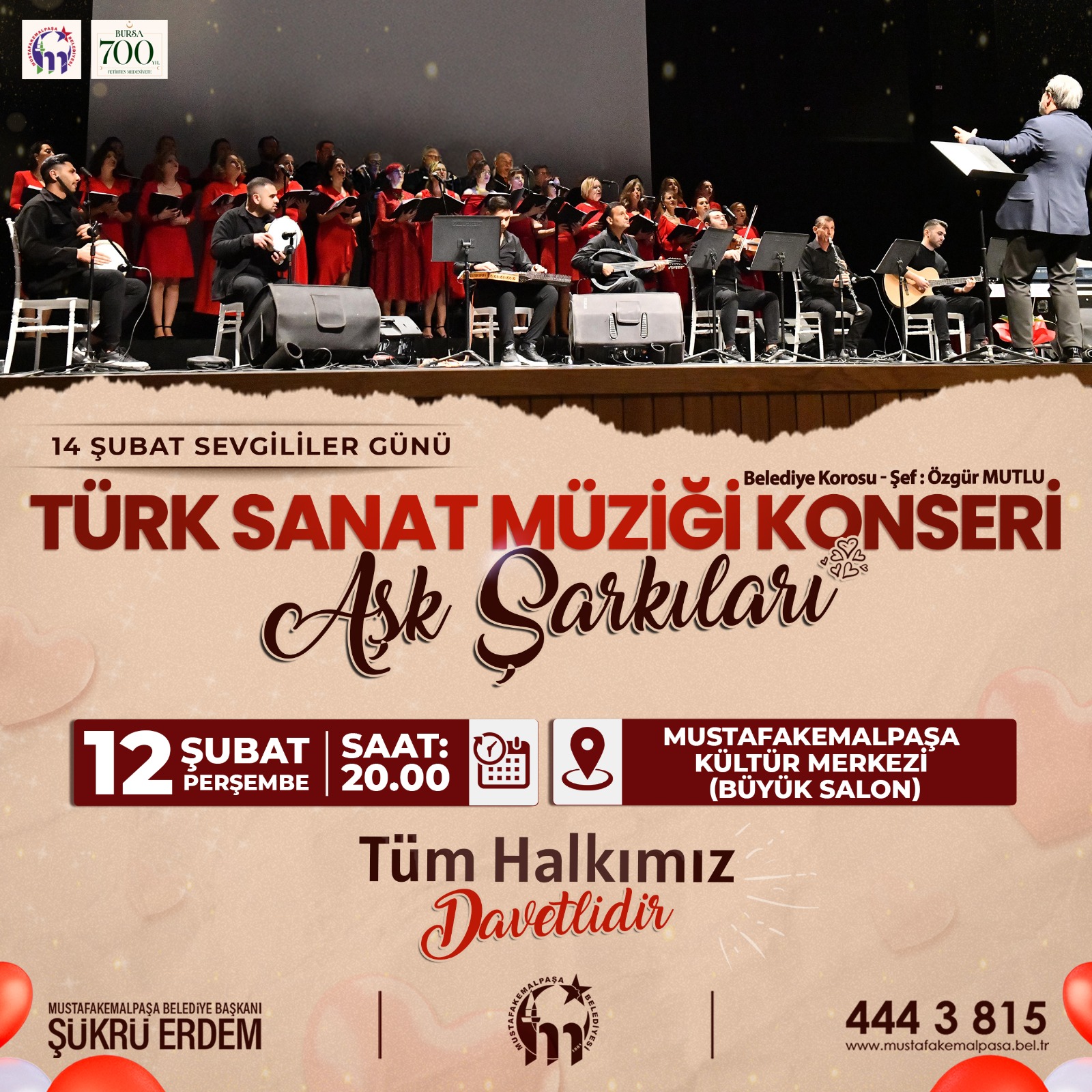 Türk Sanat Müziği Konseri Aşk Şarkıları ..