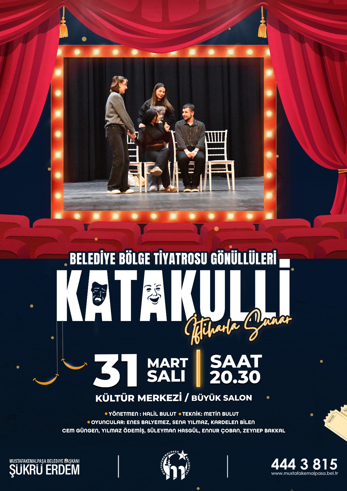 KATAKULLİ ..BELEDİYE BÖLGE TİYATROSU SUNAR