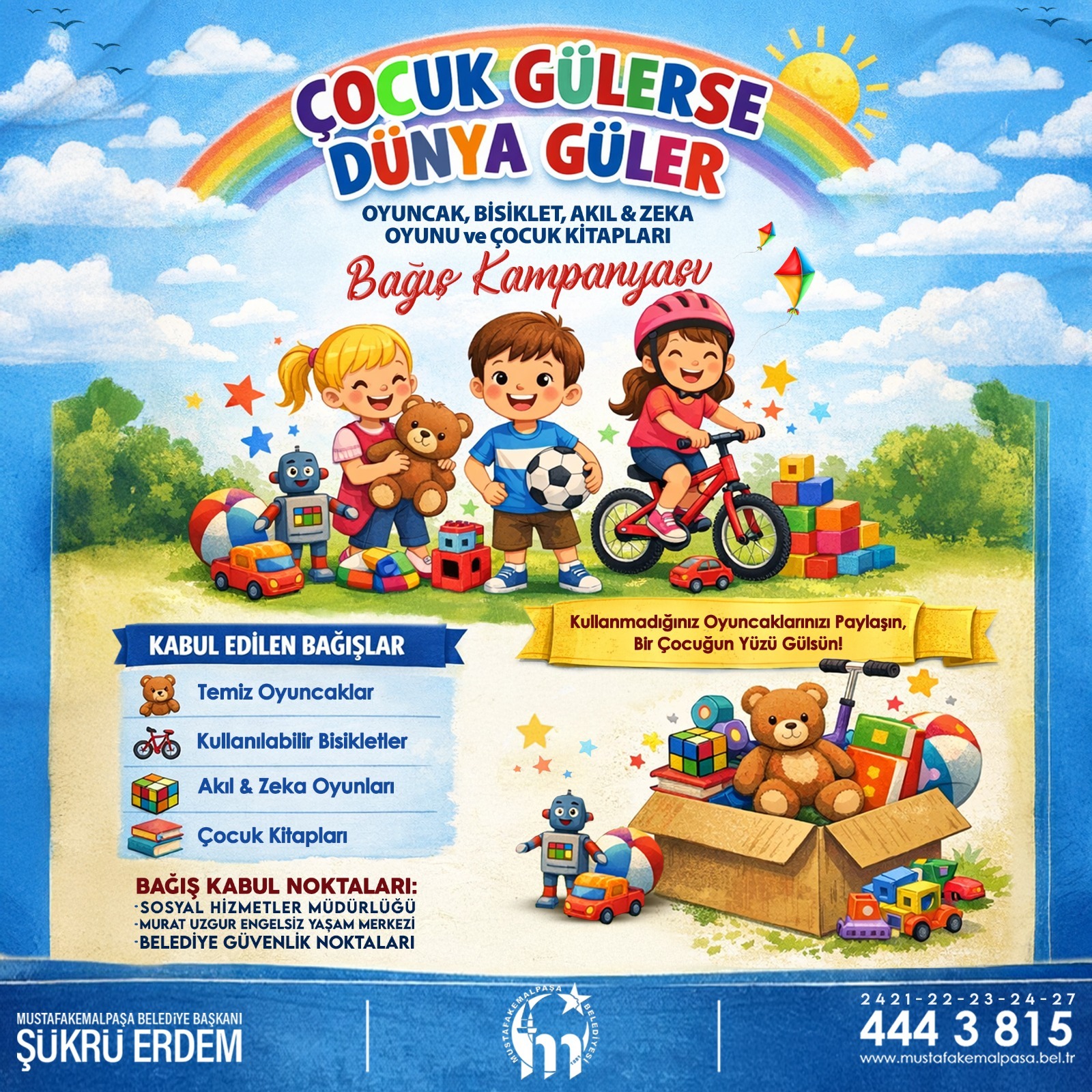 ÇOCUK GÜLERSE DÜNYA GÜLER :)