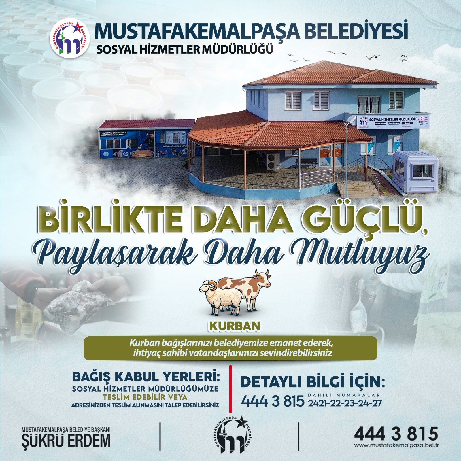 BİRLİKTE DAHA GÜÇLÜ , PAYLAŞARAK DAHA MUTLUYUZ 