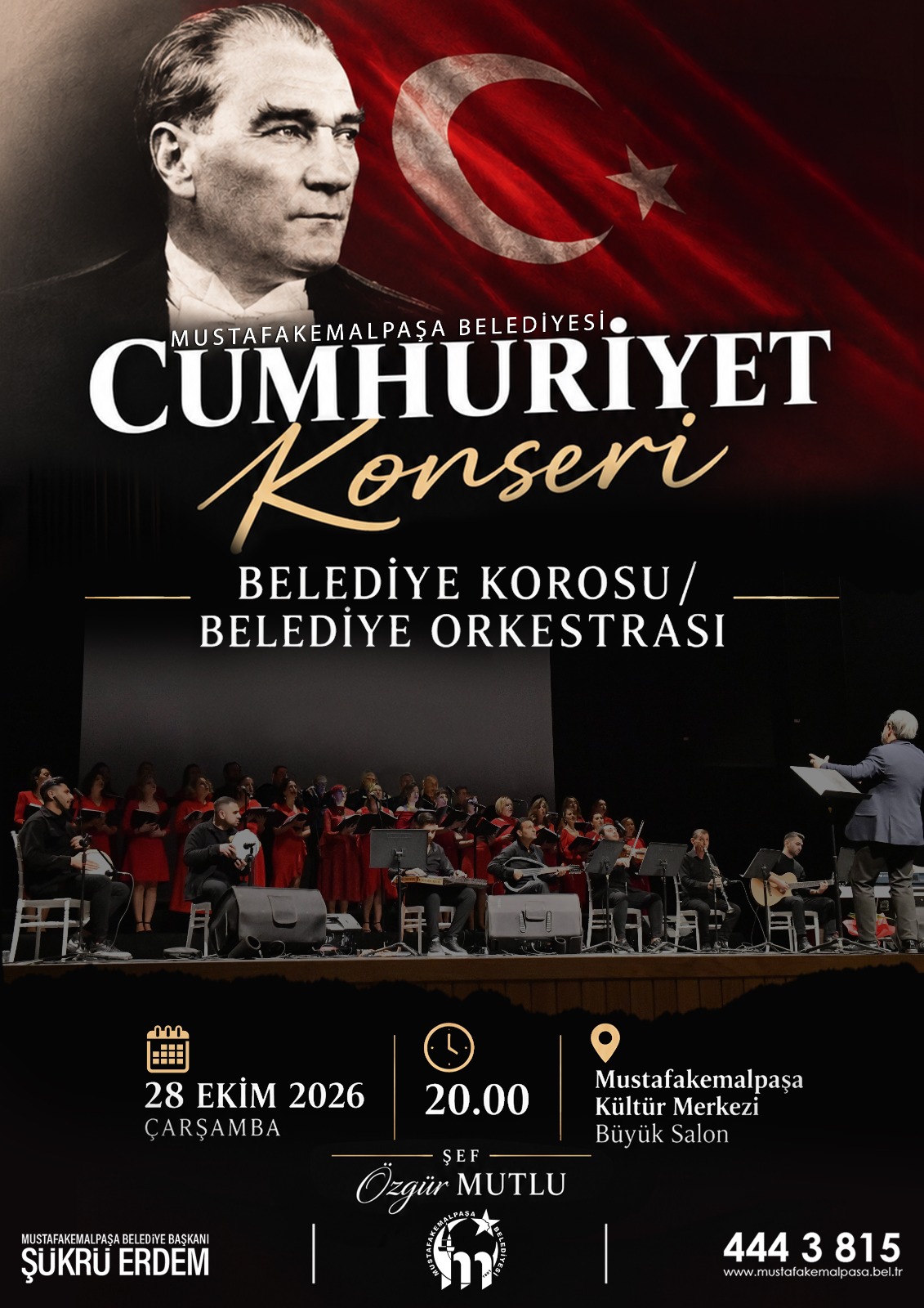 MUSTAFAKEMALPAŞA BELEDİYESİ CUMHURİYET KONSERİ