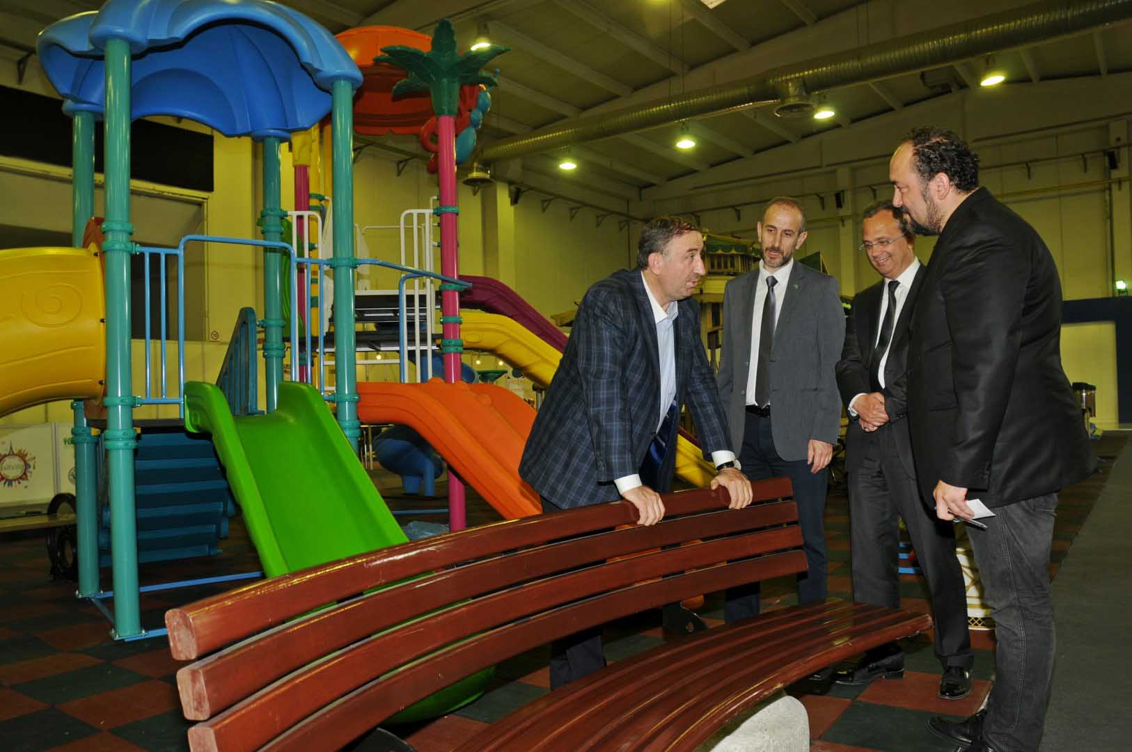 Başkan Kurtulan'dan Balkan Ticaret Fuarı'na ziyaret 