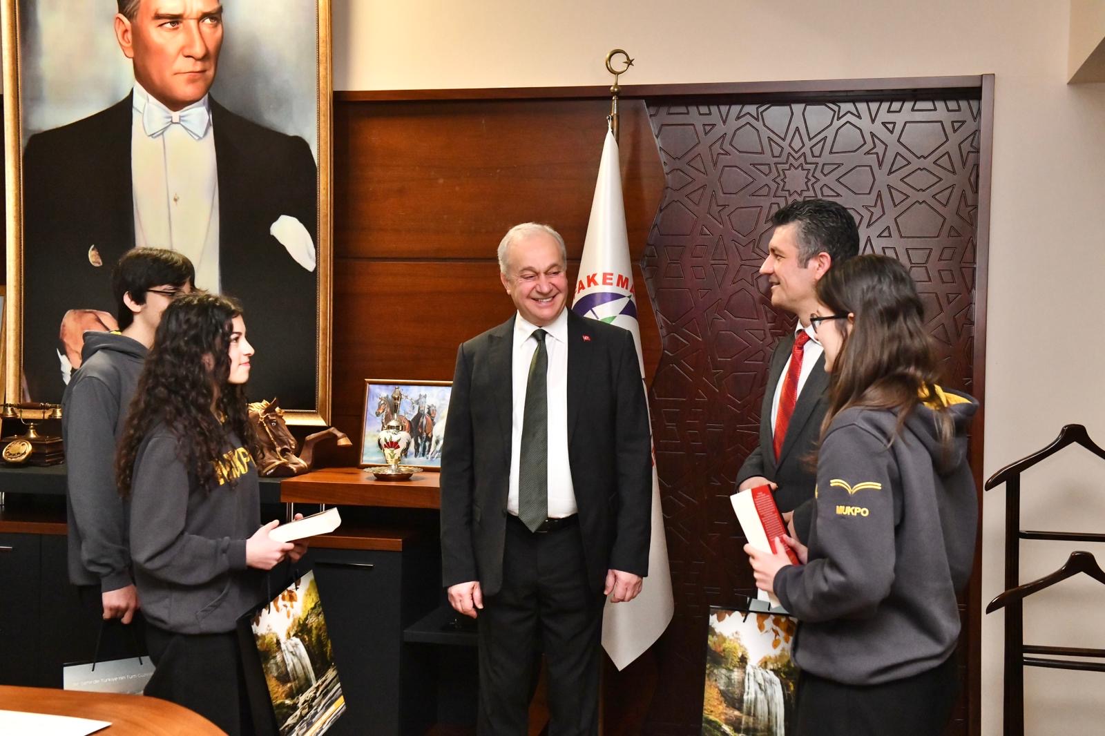      BAŞKAN ERDEM KOLTUĞU ECE KÜÇÜK’E DEVRETTİ